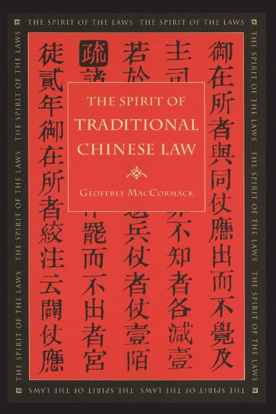 Spirit of Traditional Chinese Law