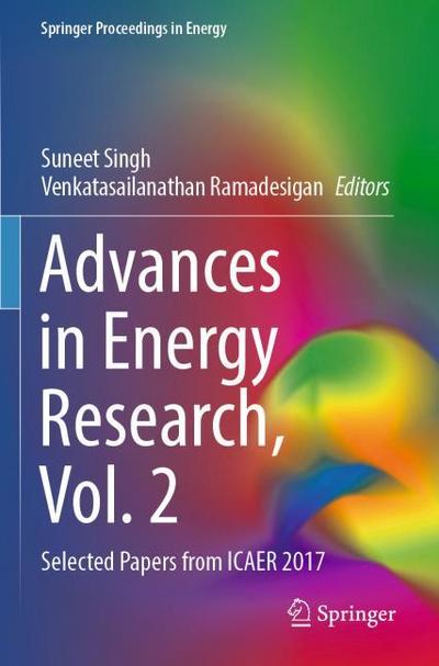 Advances in Energy Research, Vol. 2