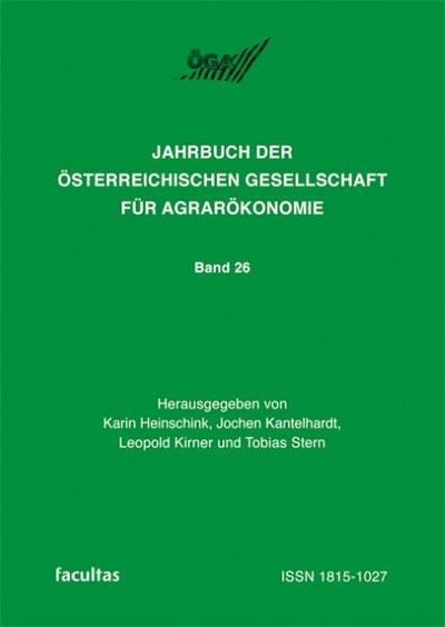 Jahrbuch der Österreichischen Gesellschaft für Agrarökonomie