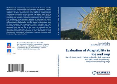 Evaluation of Adaptability in rice and ragi