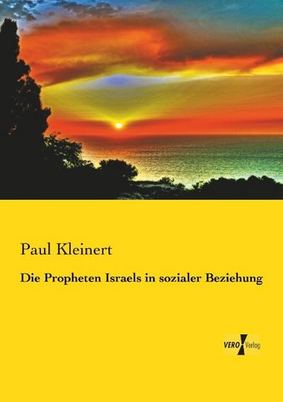 Die Propheten Israels in sozialer Beziehung