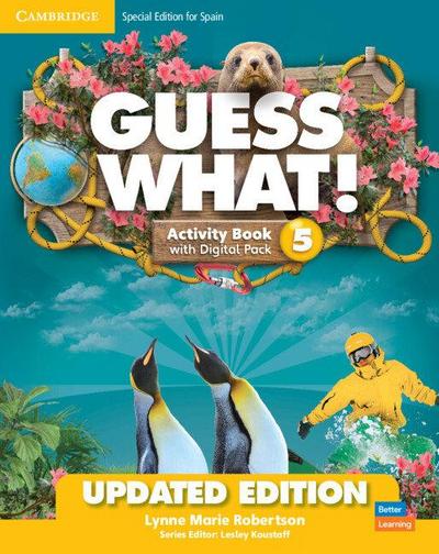 Guess What! Level 5 Activity Book with Digital Pack and Home Booklet Special Edition for Spain Updated