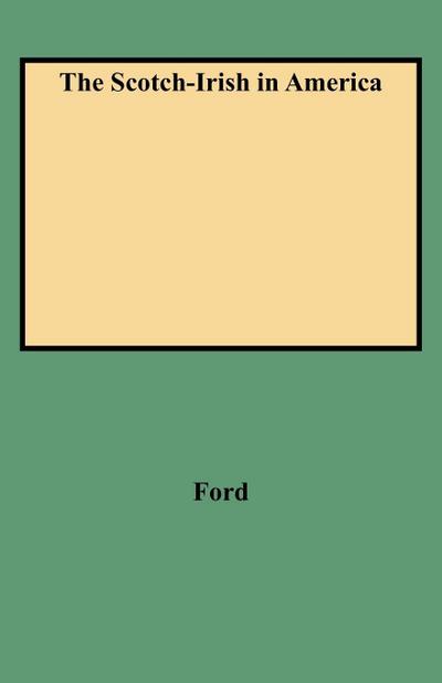 Scotch-Irish in America