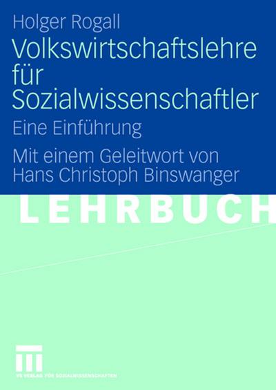 Volkswirtschaftslehre für Sozialwissenschaftler