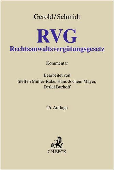 Rechtsanwaltsvergütungsgesetz. RVG
