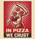 In Pizza we crust