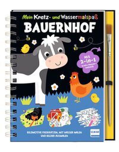 Mein Kratz- und Wassermalspaß - Bauernhof