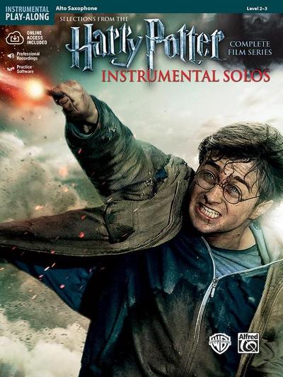 Harry Potter Instrumental Solos - Alto Saxophone, w. MP3-CD