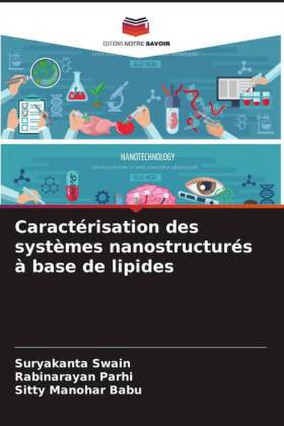 Caractérisation des systèmes nanostructurés à base de lipides