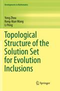 Topological Structure of the Solution Set for Evolution Inclusions