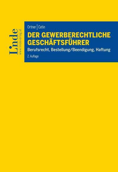 Der gewerberechtliche Geschäftsführer