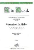 Quintett B-Dur Nr.1für Flöte, Oboe, Klarinette, Horn und Fagott