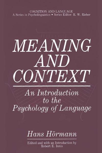 Meaning and Context