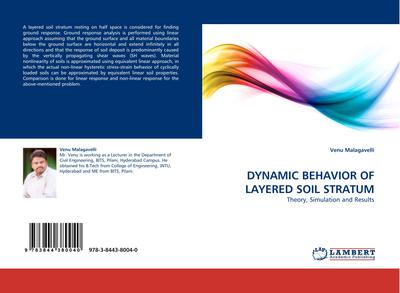 DYNAMIC BEHAVIOR OF LAYERED SOIL STRATUM