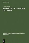 Syntaxe de l’ancien occitan