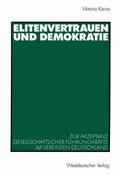 Elitenvertrauen und Demokratie