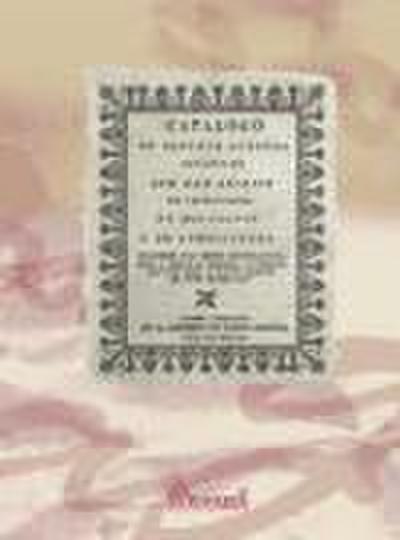 Catálogo de algunos autores españoles que han escrito de veterinaria, de equitación, y de agricultura