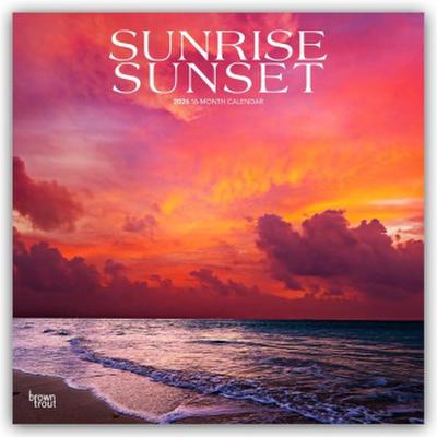 Sunrise Sunset - Sonnenaufgänge - Sonnenuntergänge 2026 - 16-Monatskalender