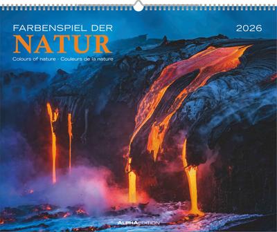 ALPHA EDITION - Farbenspiel der Natur 2026 - 52 x 42,5 cm