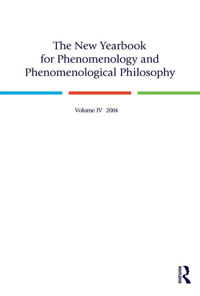 The New Yearbook for Phenomenology and Phenomenological Philosophy