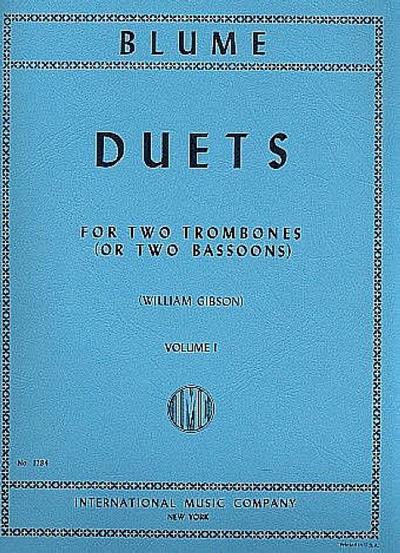 Duets vol.1for 2 trombones (bassoons)