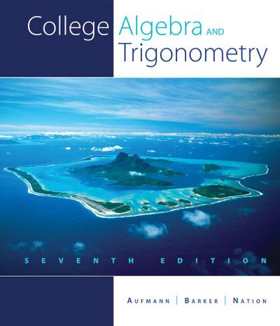 Nation, R:  College Algebra and Trigonometry
