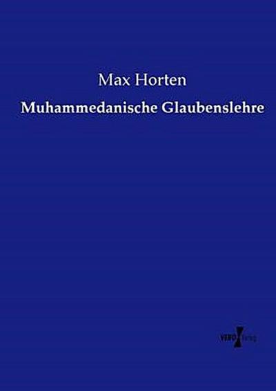 Muhammedanische Glaubenslehre