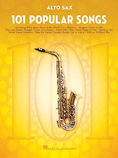 101 Popular Songs -For Alto Saxophone