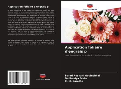 Application foliaire d’engrais p