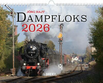 Dampfloks in Farbe 2026 Eintragkalender