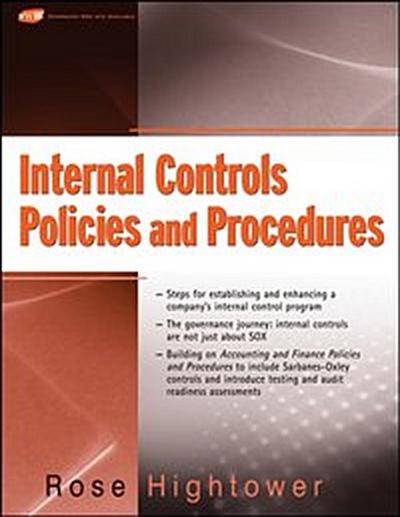 Internal Controls Policies and Procedures