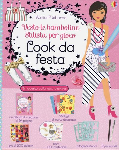 Look da festa. Vesto le bamboline. Stilista per gioco