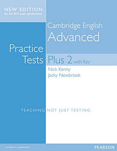 Cambridge Advanced Practice Tests Plus New Edition Students’ Book with Key