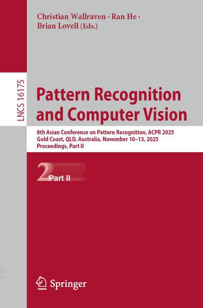 Pattern Recognition and Computer Vision