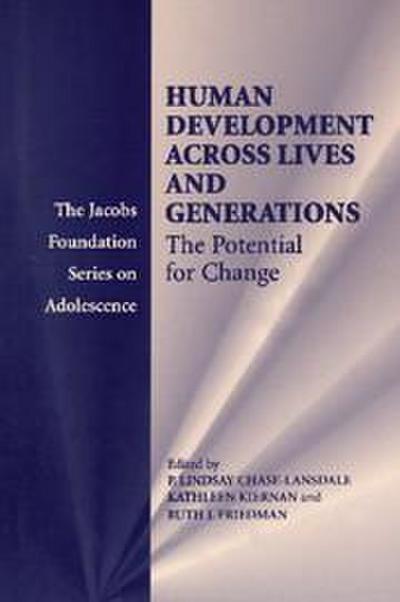 Human Development across Lives and             Generations