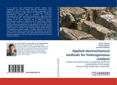 Applied electrochemical methods for heterogeneous catalysis