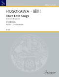 Three Love Songsfor voice and alto saxophone