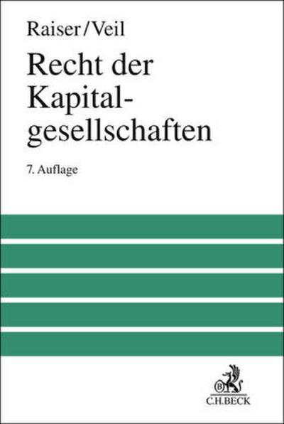 Recht der Kapitalgesellschaften