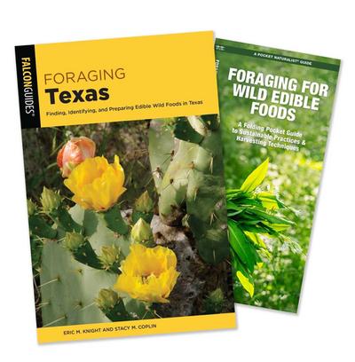 Foraging Texas Guidebook and Folding Pocket Guide Bundle