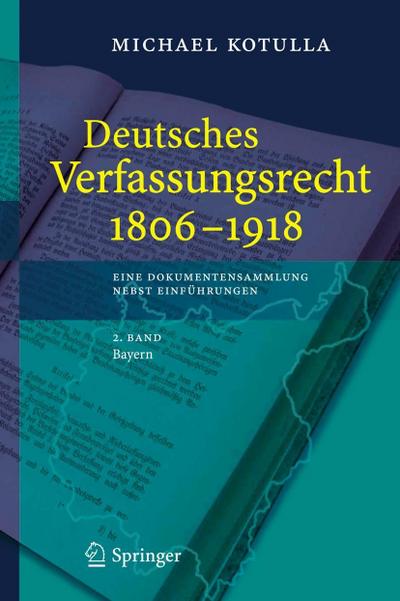 Deutsches Verfassungsrecht 1806 - 1918, 2 Tle.