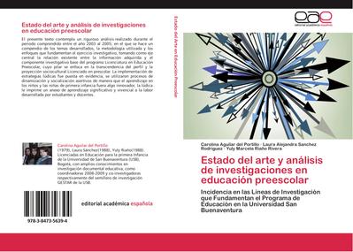 Estado del arte y análisis de investigaciones en educación preescolar