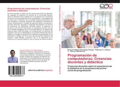 Programación de computadoras: Creencias docentes y didáctica