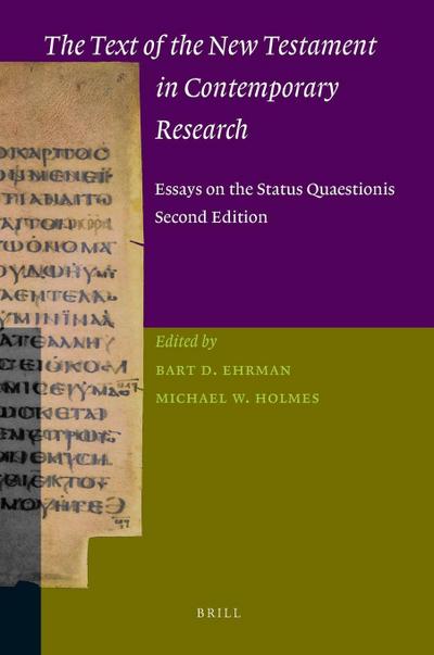 The Text of the New Testament in Contemporary Research