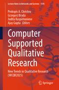 Computer Supported Qualitative Research