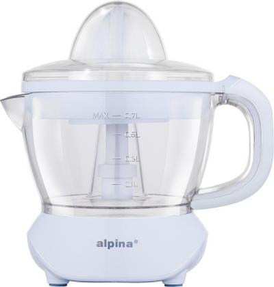 ALPINA Elektrische Zitruspresse, 700ml, 25W, weiß