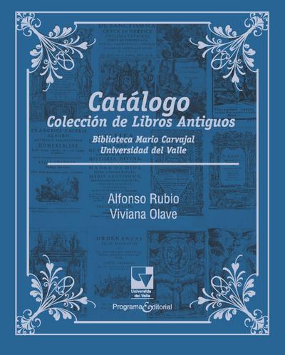 Catálogo Colección de Libros Antiguos