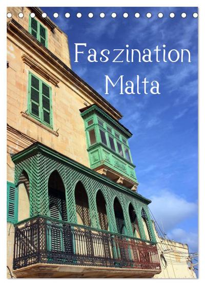 Faszination Malta (Tischkalender 2024 DIN A5 hoch), CALVENDO Monatskalender
