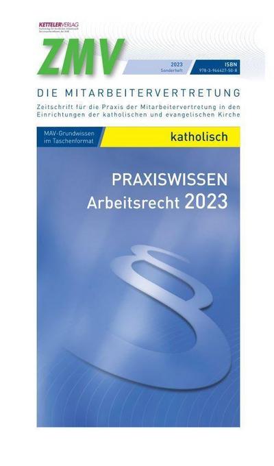 ZMV Praxiswissen Arbeitsrecht 2023 katholisch