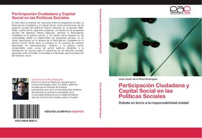 Participación Ciudadana y Capital Social en las Políticas Sociales