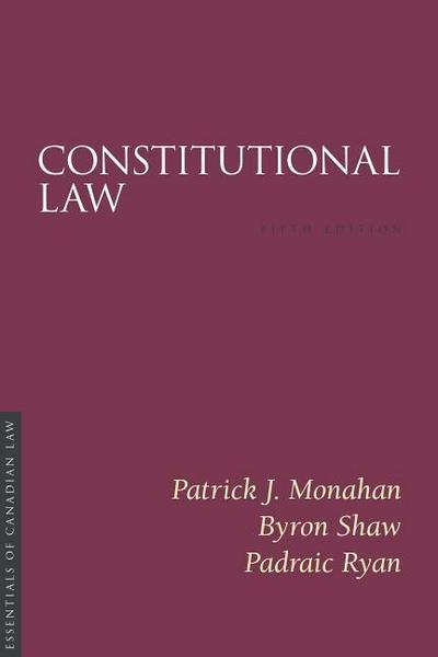 Constitutional Law, 5/e